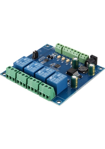 Modbus Rtu 4 Kanal Röle Modülü Girişi 485 Ttl Uart Haberleşme 4 Kanal Girişi 7-24V Röle Modülü (Yurt Dışından)
