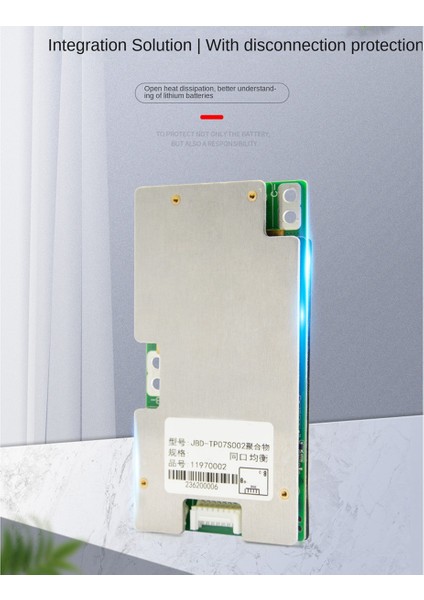 7s 24V Üçlü Li-Ion Pil Koruma Kartı Bms Eşitleme ile Aynı Bağlantı Noktası 18650 Pil Pcb Koruması (50A) (Yurt Dışından) modelleri