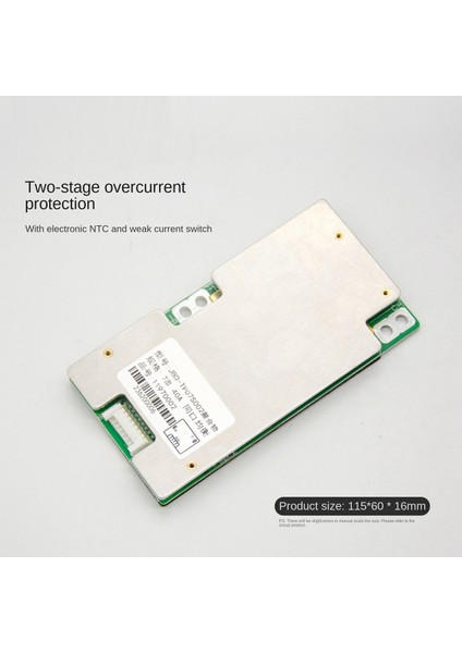 7s 24V Üçlü Li-Ion Pil Koruma Kartı Bms Eşitleme ile Aynı Bağlantı Noktası 18650 Pil Pcb Koruması (50A) (Yurt Dışından) fırsatları