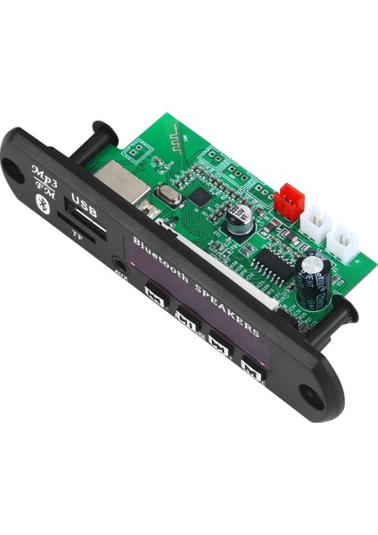 2X15W Amplifikatör Mp3 Dekoder Kurulu 12V Bluetooth 5.0 30W Araba Fm Radyo Modülü Desteği Tf USB Aux (Yurt Dışından)