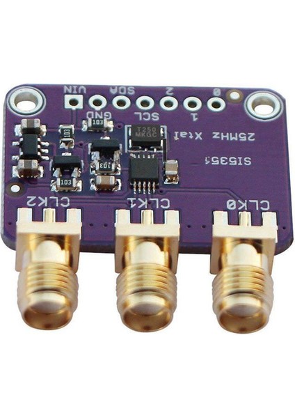 SI5351A I2C 25MHZ Saat Jeneratörü Kesme Kartı 8khz - 160MHZ D9I2 Için (Yurt Dışından)