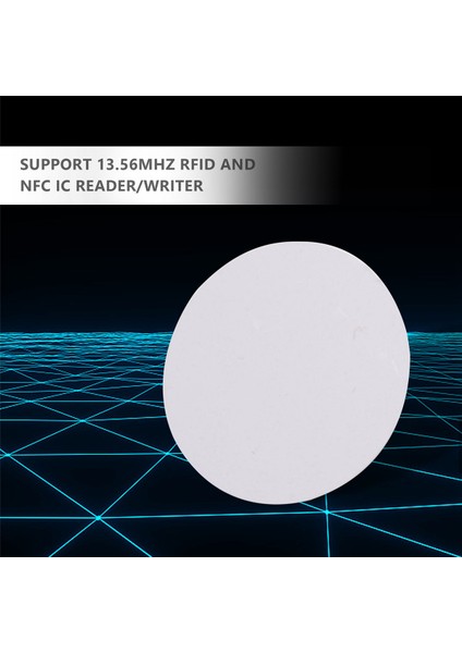 100 Adet/grup Nfc Pvc Paraları Çip Telefonları Mevcut Etiketler Etiketi 215 (Yurt Dışından)