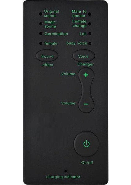 Ses Değiştirici Bilgisayar Dizüstü Cep Telefonu Için 7 Farklı Ses Değişikliği Cihazı (Yurt Dışından)