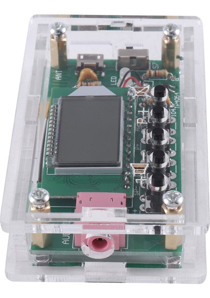 Dıy Kiti Fm Radyo Alıcısı Kablosuz Modülü 76-108MHZ LCD Ekran Otomatik Arama Istasyonu Dc 5V 5W Kaynak Becerileri Eğitimi (Yurt Dışından) modelleri