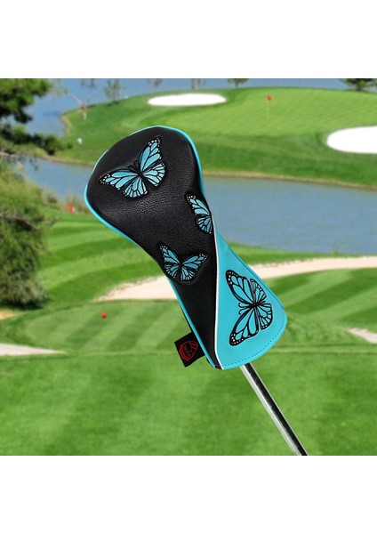 Kulüp Baş Örtüsü Kelebek Desenli Golf Ahşap Başörtüsü Seyahat Taşıma Siyah Sürücü Için (Yurt Dışından) fırsatları