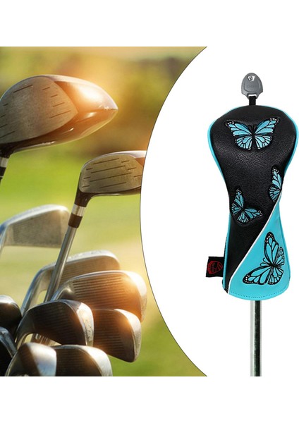 Kulüp Baş Örtüsü Kelebek Desenli Golf Ahşap Başörtüsü Seyahat Taşıma Siyah Ut Için (Yurt Dışından) indirimleri
