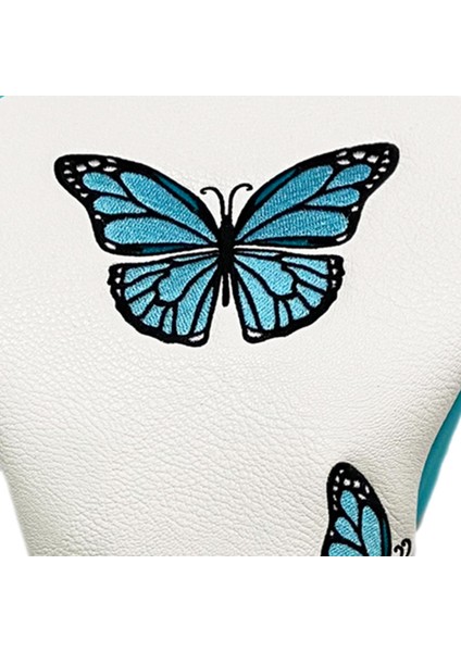 Kulüp Baş Örtüsü Kelebek Desenli Golf Ahşap Başörtüsü Seyahat Taşımacılığı Için Beyaz Sürücü (Yurt Dışından) indirimleri