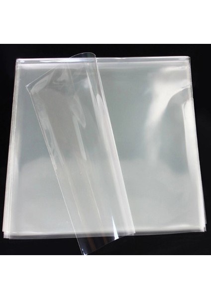 100 Adet Lp Vinil Kayıt Çantası 12 Inç Dış Çanta Koruyucu Kılıf Siyah Plastik Zarf Çanta Vinil Kayıt Ceket Tüp (Yurt Dışından) modelleri