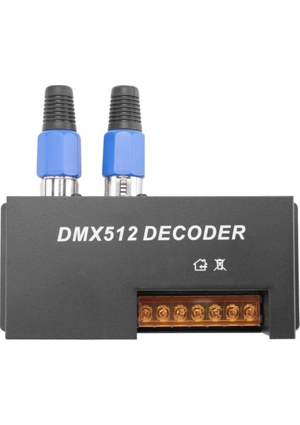 4 Kanal Dmx Dekoder Rgbw Pwm DMX512 Dimmer Sürücüsü Rgbw Işık Kontrol Girişi 12V-24V Dc (Yurt Dışından)