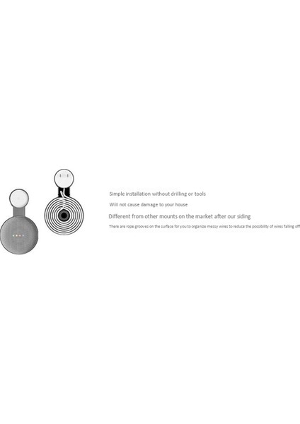 2 Adet Google Audio Için Uygun Mini Duvar Braketi Ikinci Nesil Soket Asılı Askı Braketi-Siyah (Yurt Dışından)