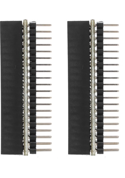 40-Pin Gpıo 1 Ila 2 Genişletme Kartı Için Mini Konektörler 2 x 20-Pin Şerit Çift Erkek Başlık Çift Sıralı Düz (Yurt Dışından)