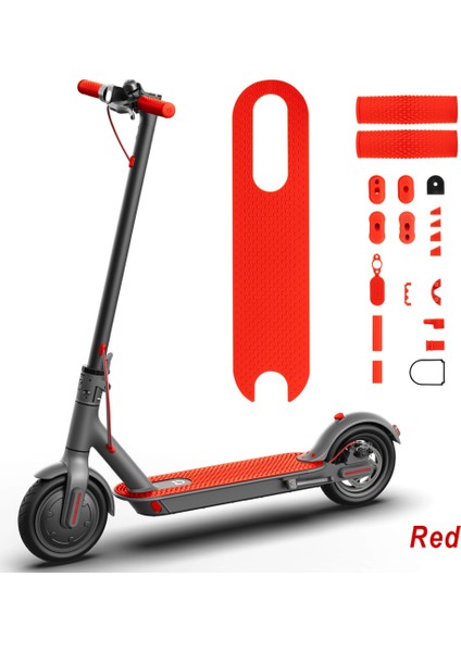 Şarj Portu Kauçuk Toz Fişi M365 1 S Elektrikli Scooter Pedalı Silikon Ayak Mat Kavrama Kapakları Parçaları Sarı (Yurt Dışından)