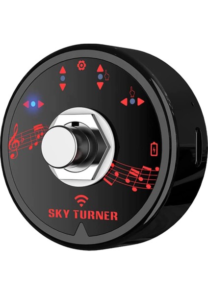 Kablosuz Sayfa Çevirici, Taşınabilir Akıllı Kablosuz Bluetooth Sayfa Çevirici Pedalı, El Serbest Nota Okuma Sayfası Çevirici (Yurt Dışından)