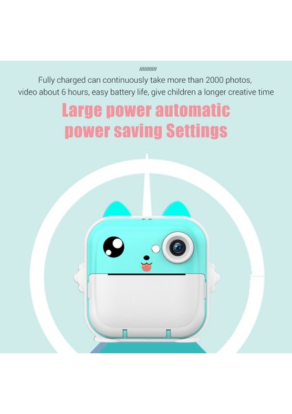 32G Bellek Çocuk Mini Kamera Hd Dijital Fotoğraf Kamera Anında Baskı Kamera Kız Için Noel Hediyesi Pembe (Yurt Dışından) fırsatları