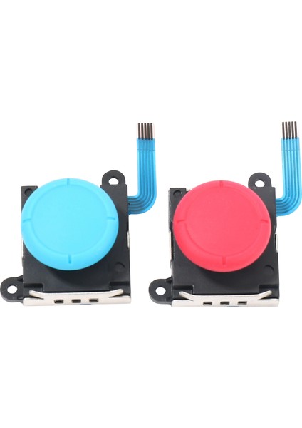 /switch Lite Denetleyici ve Konsol Için 3D Analog Joystick Yedek Sol/sağ Ayar Çubuğu - 2 Paket (Kırmızı+Mavi) (Yurt Dışından)