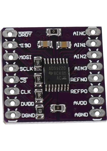 CJMCU-1220 ADS1220 Adc I2C Düşük Güçlü 24 Bit A/d Dönüştürücü (Yurt Dışından)