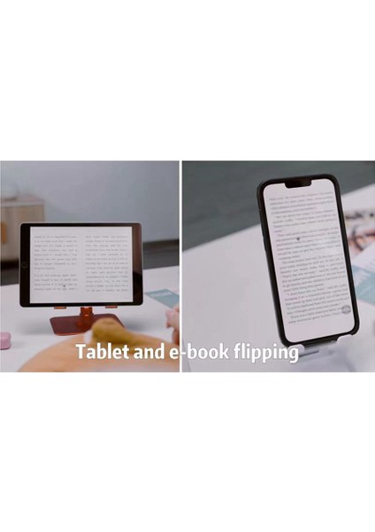 Uzaktan Kumanda Halkası Için Cep Telefonu Bluetooth Parmak Ucu Çevirme Video Selfie Denetleyicisi (Pembe) (Yurt Dışından)