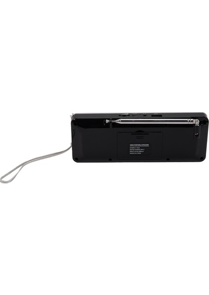 Y-618 Mini Fm Radyo Dijital Taşınabilir Çift 3W Stereo Hoparlör Mp3 Ses Çalar Yüksek Kaliteli Ses Kalitesi W/ 2 Inç Ekran Desteği USB Sürücü Tf Kart Aux Girişi Kulaklık Çıkışı (Yurt Dışından) fiyatları