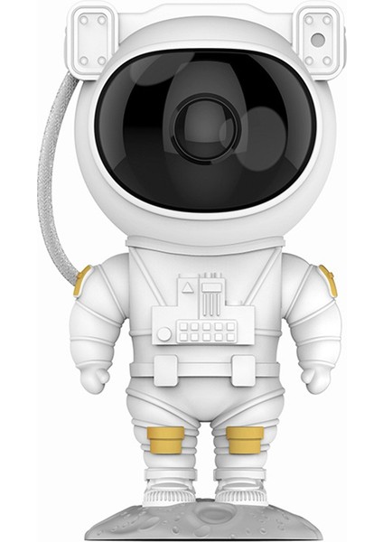 Galaxy Projektör Işığı Yıldızlı Gece Lambası Yatak Odası Astronot Dekoratif Armatürler Gece Lambaları (Yurt Dışından)