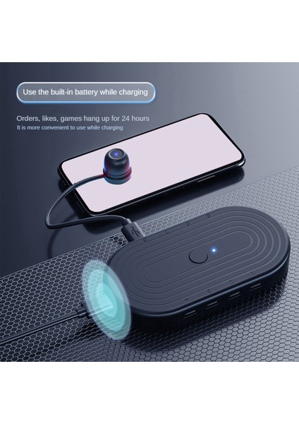 Cep Telefonu Ekranı Otomatik Tıklayıcı Ayarlanabilir Bağlantı Fiziksel Simülasyon Parmak Cihazı Tıklaması, 8 Kafa (Yurt Dışından) fırsatları