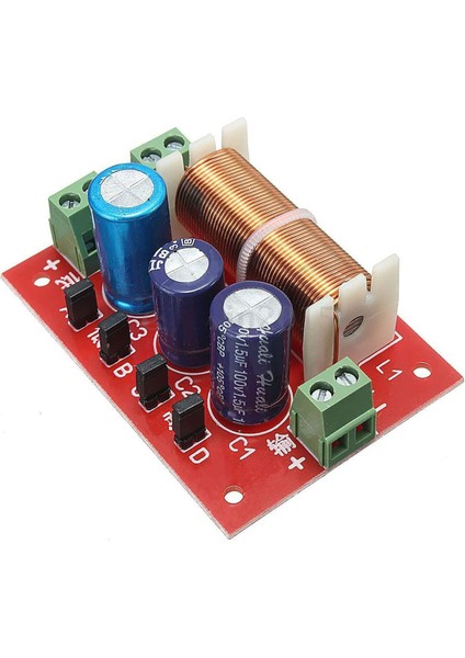 Hoparlör Için 400W Hoparlör Geçişi 2 Yollu Yüksek-Düşük 4-16 Ohm Frekans Bölücü (Yurt Dışından)