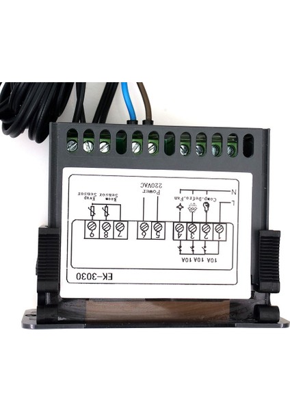 EK-3030 Dijital Sıcaklık Kontrol Cihazı 220 V Termostat Sensörü Soğutma Defrost Termostatı Soğuk Hava Deposu Dondurucu Için (Yurt Dışından)