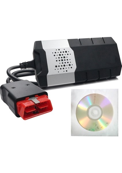V9 DS150E Obd Vcı 2017.R3 Tcs Pro Obd2 Teşhis Aracı Bluetooth ile DS150E Araba Kamyon Aksesuarları Tarayıcı Mavi (Yurt Dışından)