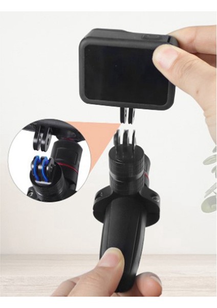 GOP11 Kamera Için Uygundur 360° Dönen Klip Sönümleme Anti-Titreşim Düzenleyici Boru Çapı Bisiklet Sabit Klips, A (Yurt Dışından) fiyatları