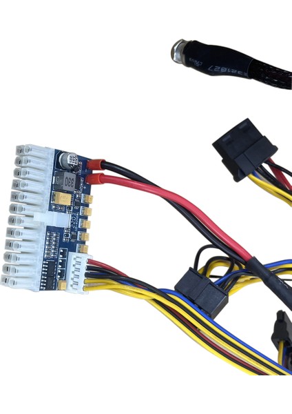 Taşınabilir Dc 12V 250W 24PIN Atx Anakart ile Bağlantı Mini Itx Güç Kaynağı Pcio Psu Modülü Pc Için (Yurt Dışından)