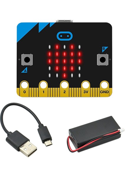 V1.5 Geliştirme Kurulu Akıllı Araç Kiti/qtruck/python Eğitim Bbc Microbit Dıy Için Programlanabilir Robot (Yurt Dışından)