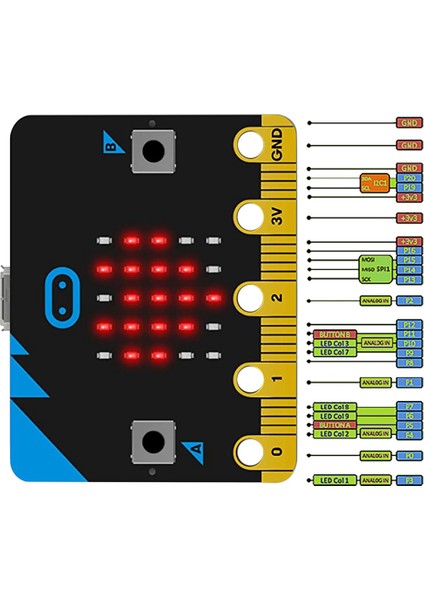 V1.5 Geliştirme Kurulu Akıllı Araç Kiti/qtruck/python Eğitim Bbc Microbit Dıy Için Programlanabilir Robot (Yurt Dışından)