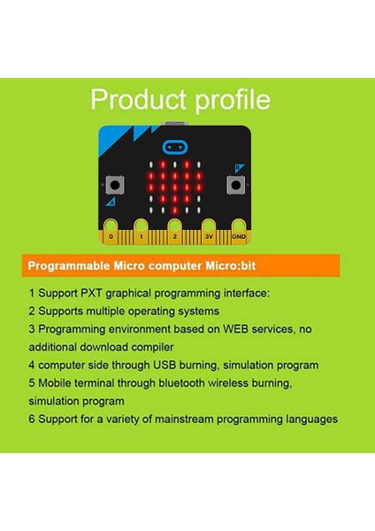 V1.5 Geliştirme Kurulu Akıllı Araç Kiti/qtruck/python Eğitim Bbc Microbit Dıy Için Programlanabilir Robot (Yurt Dışından)