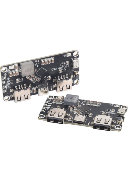 2 Adet P5328P Boost Şarj Modülü Çift USB 18650 Pil Hızlı Şarj Cihazı Hazine Tpye-C 3.7V Ila 5V 9V 12V Step Up Qc2.0 (Yurt Dışından)
