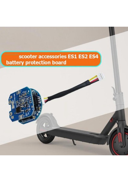 Scooter Için Pil Bms Es1 Es2 Es4 36V Lityum Pil Koruma Paneli Desteği Iletişim Es2 Parçaları(A) (Yurt Dışından)