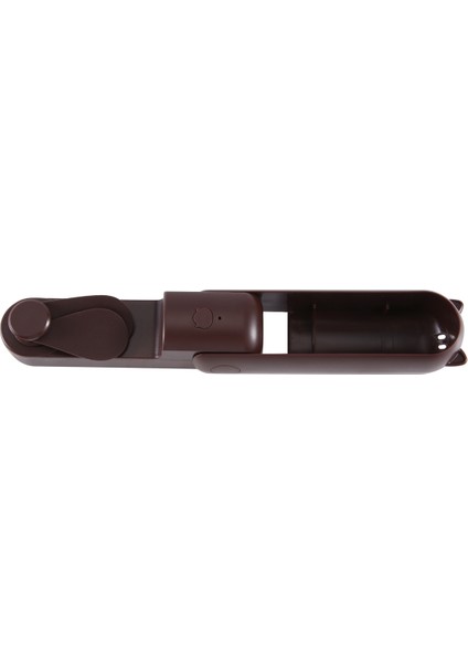 Taşınabilir Fan Mini El Fanı USB 1200MAH Şarj Edilebilir El Küçük Cep Fanı, Güç Bankası Ile, Kahverengi (Yurt Dışından)