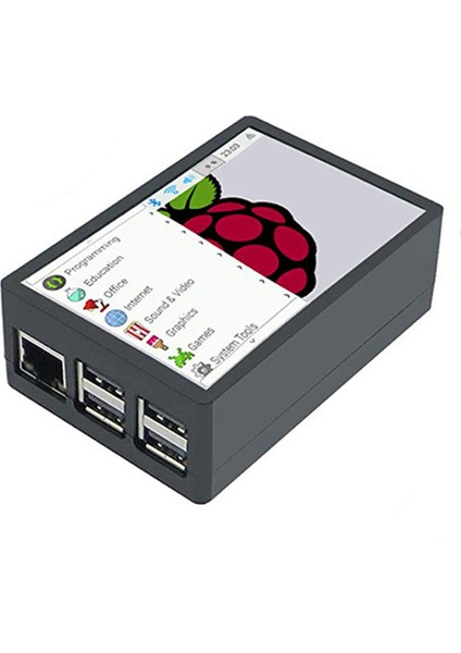3,5 Inç Monitör - 4 3b+/ 3B/2B/2B+/2A+ Için Uyumlu 320 x 480 Kapasitif Dokunmatik Ekran LCD Ekran (Yurt Dışından)