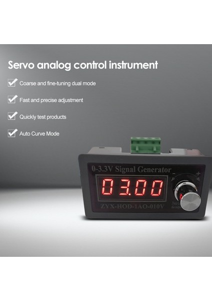 Ayarlanabilir Gerilim Analog Simülatör 0-10V 5-10V Gerilim Sinyal Jeneratörü Sinyal Kaynakları Plc Sinyal Kontrolü (Yurt Dışından)