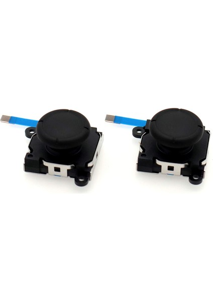 Ns Kolu Anahtarı Için 2 Adet 3D Joystick Sol ve Sağ Kolu Anahtar Kolu Aksesuarları (Yurt Dışından)