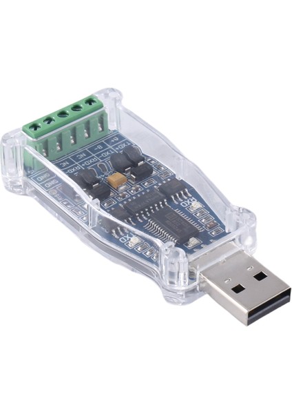 USB RS485 RS422 Seri Adaptör Çip 6pin Terminal Bloğu Dönüştürücü Desteği Winxp Win 7 Win8 WIN10 Android (Yurt Dışından)