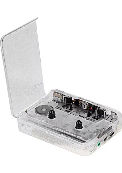Kaset Çalar Tam Şeffaf Kabuk Kasetten Mp3 Formatına Kaset Çalar Tak ve Çalıştır Ses Dijital Oynatıcı Müzik Için (Yurt Dışından) fiyatları