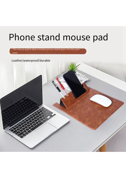 Telefon Tutucu Mouse Pad'ler, Tabansız Taşınabilir Katlanır Mousepad, Kablosuz Fare Için Kalem Tutucu Mouse Pad (Yurt Dışından)