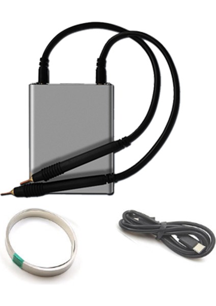 DH30 Mini Nokta Kaynak Makinesi Dıy Kiti 18650 Pil Paketi Kaynak Araçları Taşınabilir Nokta Kaynak Makinesi Kalem 0.15 Mm(A) (Yurt Dışından)