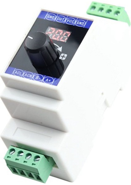 Akım Sinyali Jeneratörü Dijital Ekran 0-20MA 4‑20MA Dc 24V AC220V Analog Simülatör Ray Montaj Akımı(D) (Yurt Dışından)