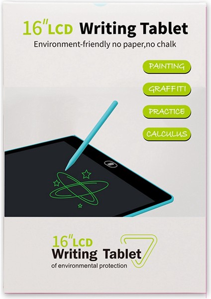 Okul Sezonu Çocuk Yazı Tahtası LCD Çizim Tahtası El Çizim Tahtası Renkli LCD El Yazısı Tahtası, D (Yurt Dışından)