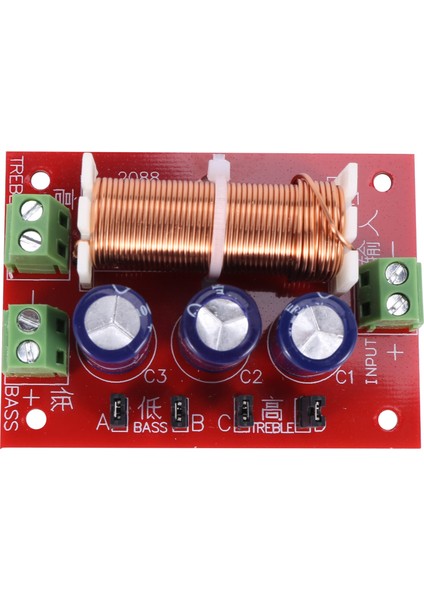 2 Adet 400 W Hoparlör Crossover 2 Yollu Ses Ayarı Tweeter Bas Hoparlörler Filtre Frekans Bölücü 2-16OHM (Yurt Dışından)