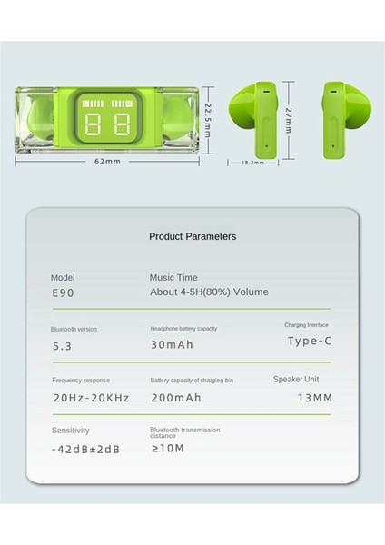 Yeni SP28 Bluetooth 5.3 Kablosuz Tws Kulaklık Akıllı Dokunmatik Çağrı Kulaklıkları Su Geçirmez Gürültü Önleyici Oyun Kulaklıkları (Yurt Dışından) modelleri