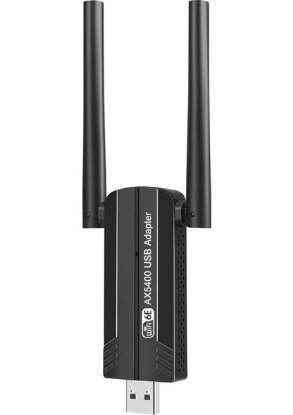 5400MBPS Wifi 6e Ağ Kartı USB 3.0 Wifi Adaptörü -Band 2.4g 5g 6g Wifi Alıcı Dongle, 11 Sürücü Için (Yurt Dışından)