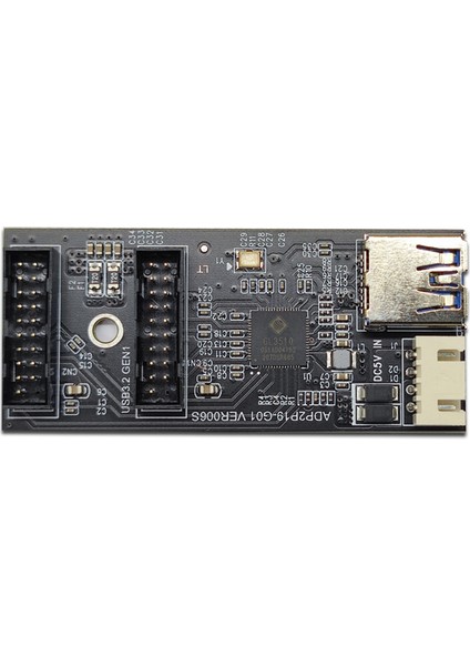 19PIN - Tip E + 19PIN Anakart 1 - 2 Splitter USB 3.2 Hub Adaptörü A-Key 19PIN - Çift 19P Uzatma Kartı (Yurt Dışından)