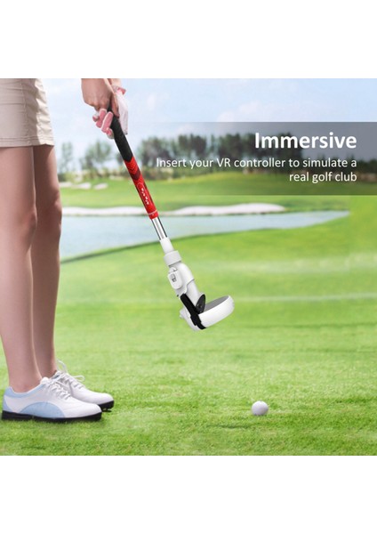 Vr Golf Kavrama Golf Kolu Denetleyici Tenis Beyzbol Vr Aksesuarları Için Sürükleyici Oyun Deneyimini Geliştirin (Yurt Dışından) modelleri