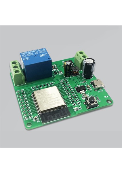 Tek Kanallı Röle ESP32-WROOM Geliştirme Kurulu Tek Röle Modülü Ev Aletleri Aksesuarları Için Dc 7-60V Güç Kaynağı (Yurt Dışından)